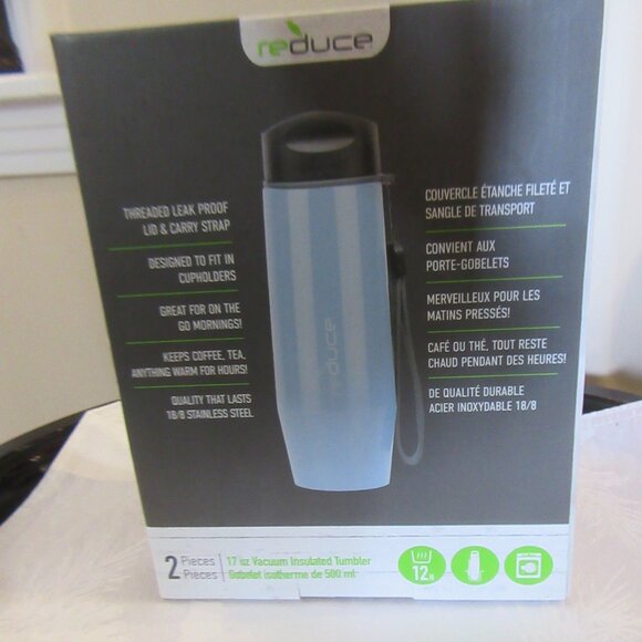 Set Of 2  Insulated Tumblers. - Picture 4 of 4